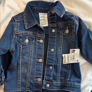 First Impression Dark Blue Jean Jacket for Kids